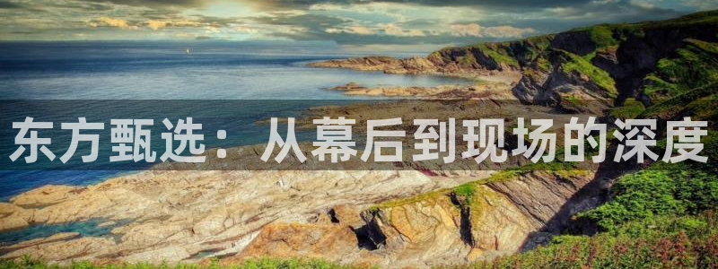 24直播网nba直播：东方甄选：从幕后到现场的深度